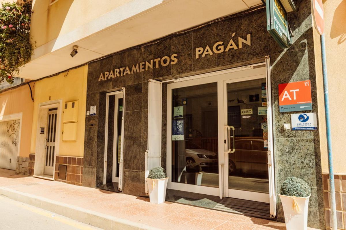 Apartamentos Pagan Santiago De La Ribera Eksteriør bilde